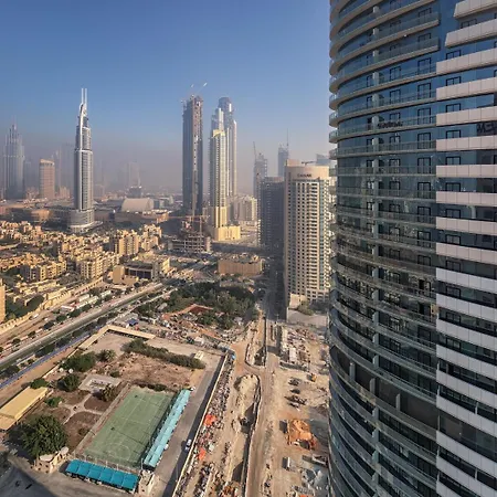 Nasma Luxury Stays - Fantastic Burj Khalifa View From This Fancy Condo Dubai Exterior photo